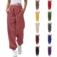Women's Bottom Sweatpants No Drawstring Joggers Pants Workout High Casual Pants for Women 4x-5x Long Yoga Pants 1