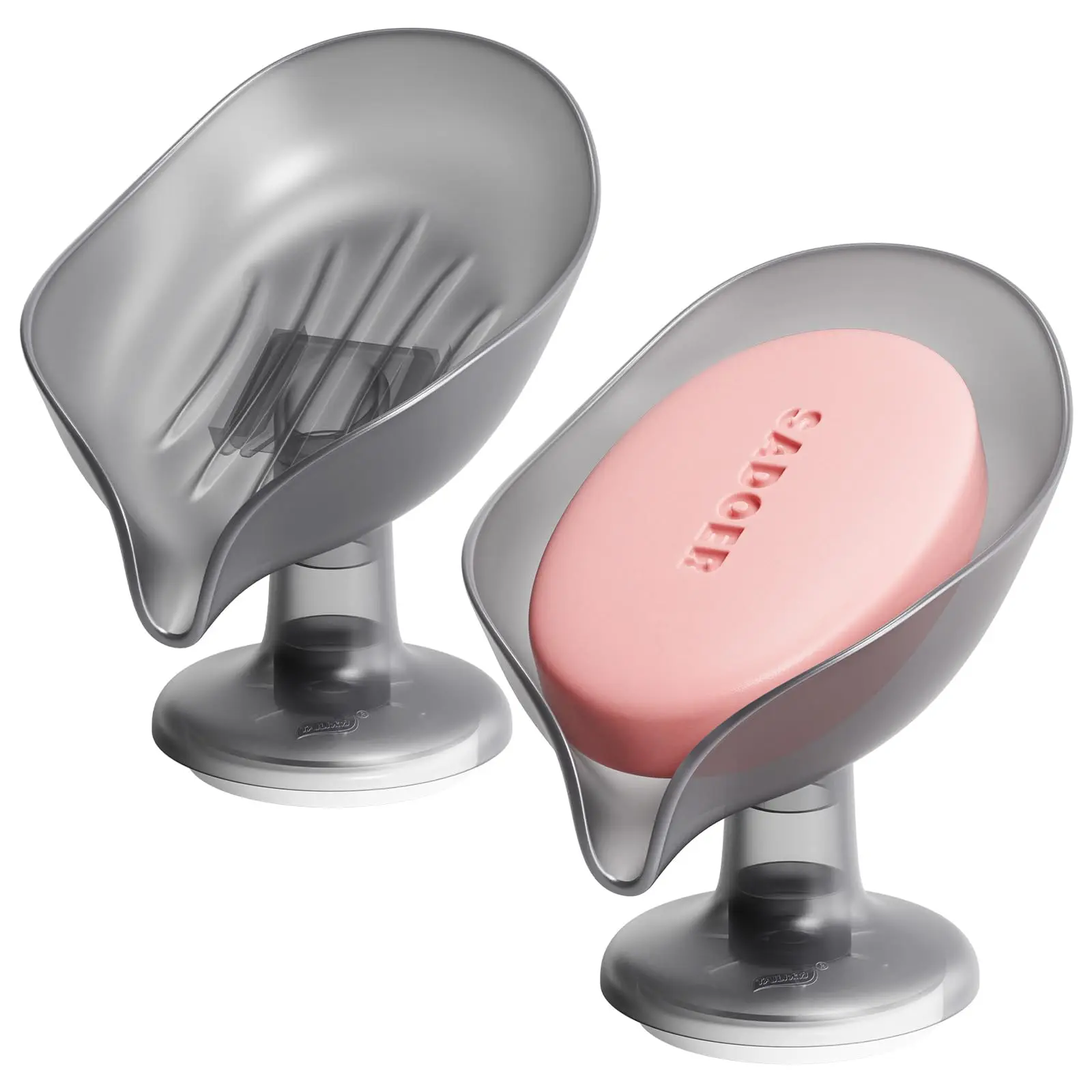 Soap Holder Leaf-Shaped Tray Dish for Bathroom Tub Kitchen