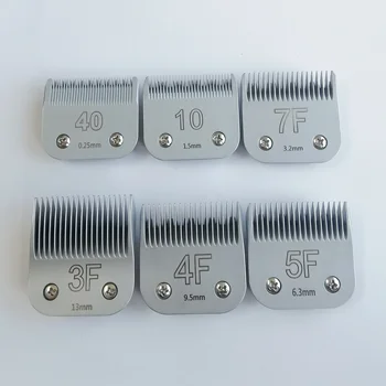 10#，30#，40#，3F，4F，5F，7F A5 Blade Fit For Andis & Oster &  Moser & Wahl KM10 Series Pet Grooming Dog clipper Trimmer