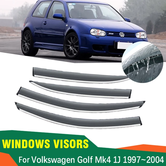 4X Auto Deflektoren Für VW Volkswagen Golf 4 Zubehör 1997 ~ 2004