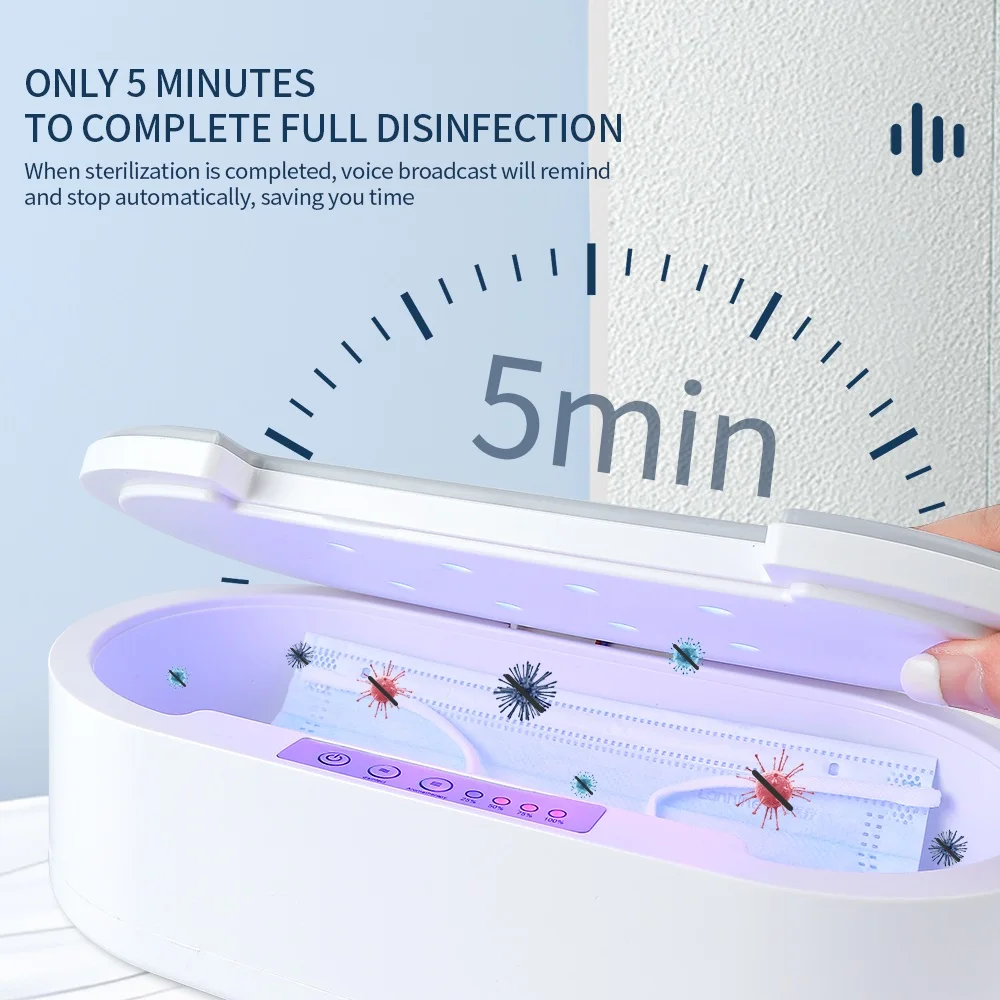 UV Nail Manicure Make up Tool Sterilizer Disinfection Box Ultraviolet Light Disinfection Aromatherapy Device For Jewelry Glasses nail tool sterilizer manicure tool disinfection box