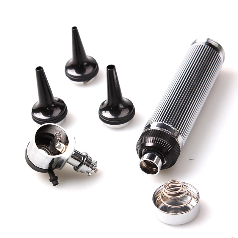 Professional Pet Animal Otoscope Alloy Non-slip Handle For Examination Eardrum Canal ENT Endoscope Clinic Supplies