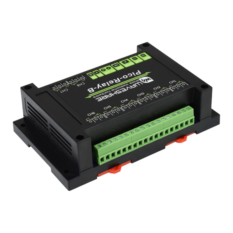 

Релейный модуль для Raspberry Pi Pico 8-канальный блок питания USB 5 В, оптрон, стандартная изоляция источника питания