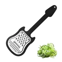 Handheld Fruit Grater Guitar Shape Fruit Peeling Knife Cheese Grater Potato Peeler Fruit Pulp Crusher For Kitchen Gadgets Tool