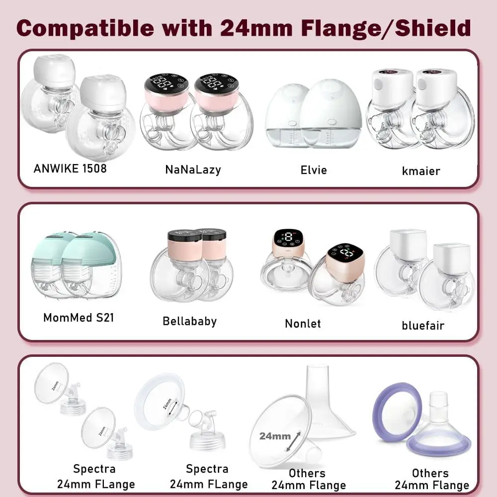 Flange Inserts Compatible with Momcozy/XIMYRA S12/MY-376/BB