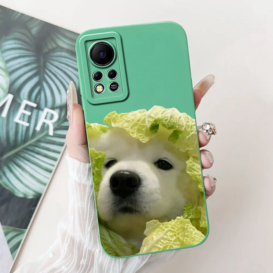 Cartoon Candy Color Silicone Phone Case with Lens Protection