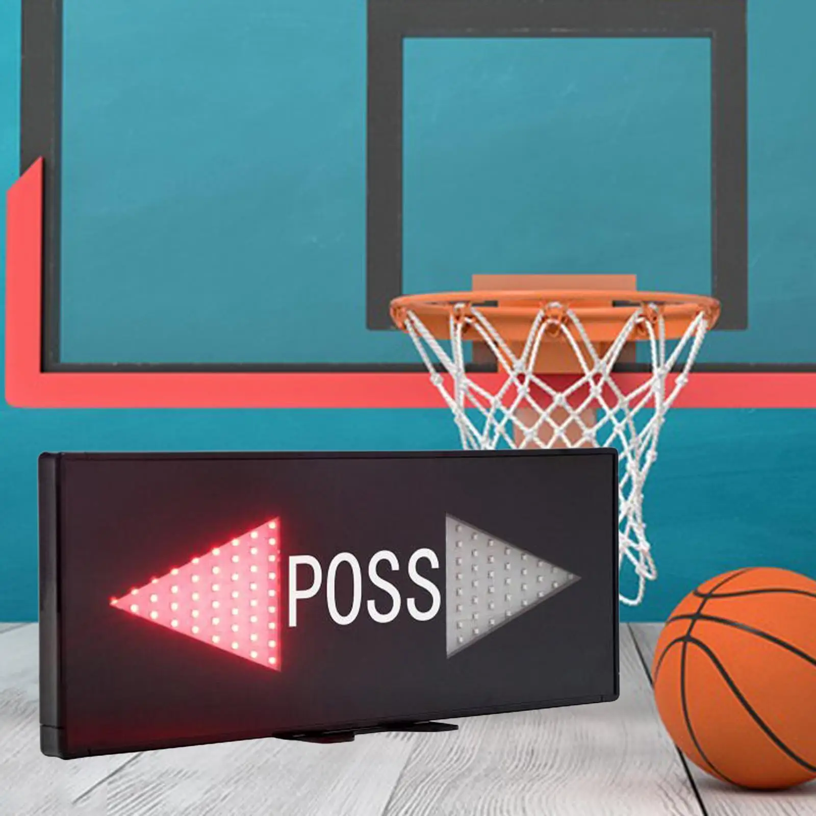 

Basketball Possession Indicator for Basketball League Badminton Practical Portable Scrimmage Practice Ball Possession Display