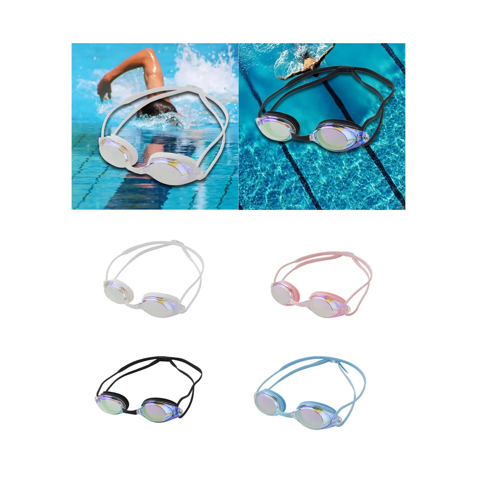 Swimming Goggles Glasses for Waterproof Wide Vision Swimming Goggles Swimming 4
