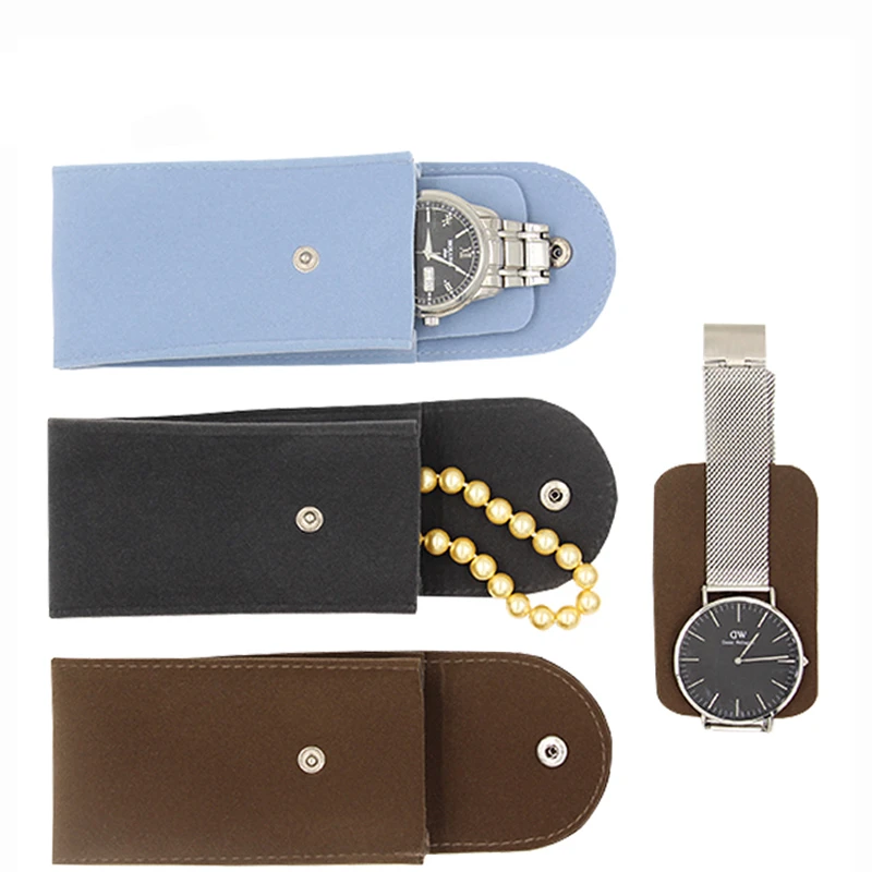 New Watch Case Storage Box Luxury Green Watch Protect Holder Men's Boxes Case For Single Jewelry Gift Bag