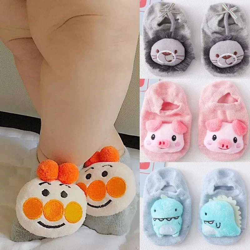 Cartoon Animal Baby Socks Girls Boys Slippers Newborn Accessories Toddlers Anti Slip Floor Socks Kids Gift Children Clothes