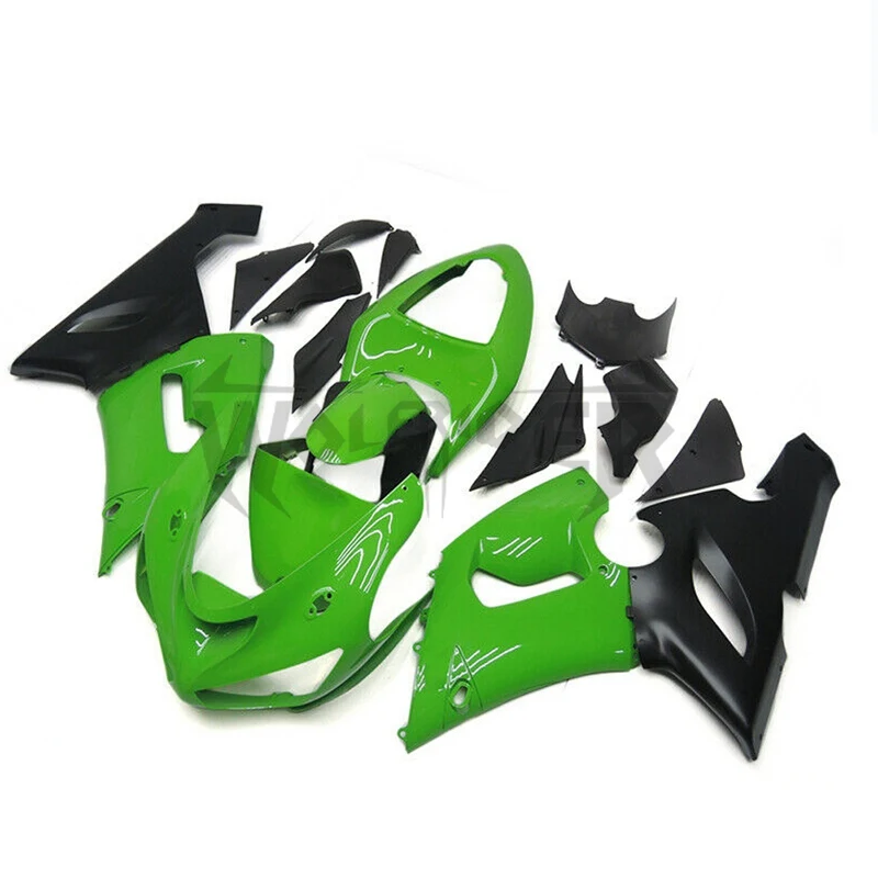 

Литые под давлением мотоциклетные Запчасти для модели 2005 2006 зеленый ZX6R 05 06 обтекатель из АБС-пластика
