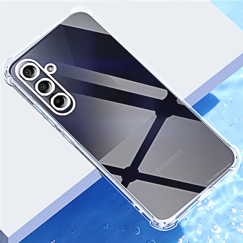 Luxury Clear Shockproof Phone Case - Transparent Protective Cover