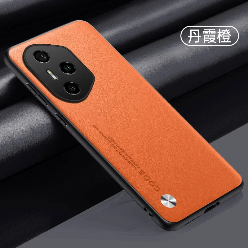 Carbon Fiber PU Leather Anti-Shock Matte Bumper Case