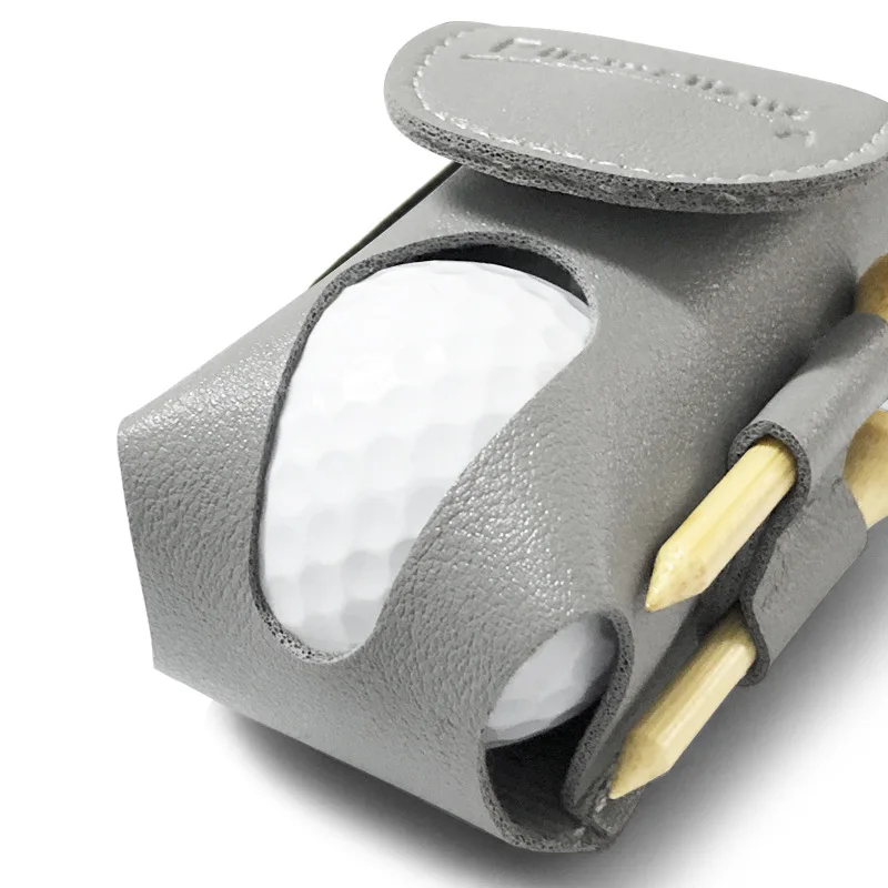 Golf Ball Pouch Bag Holds 2 Balls With 2 Tees