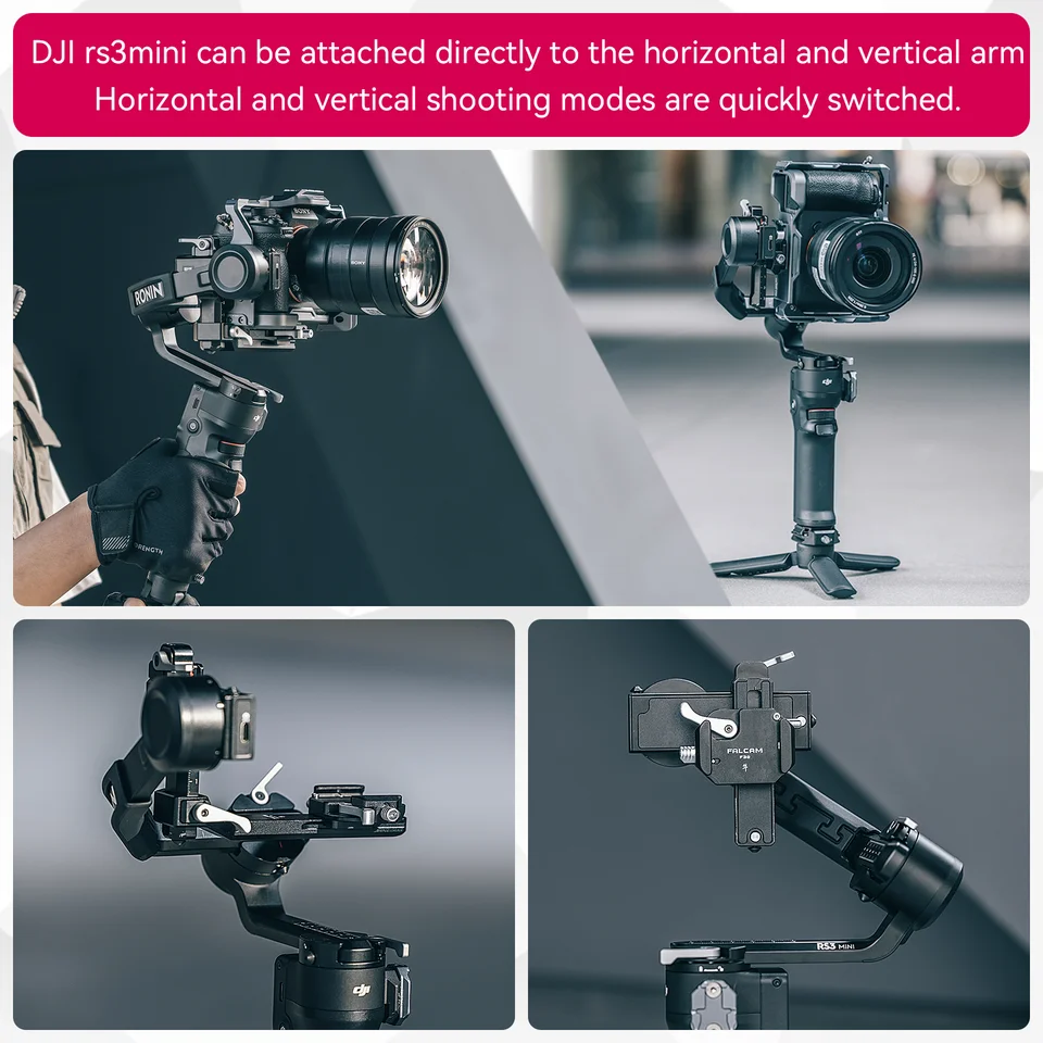 DJI RS3 MINI＋ULANZI F38クランプ ベースプレート Amazon
