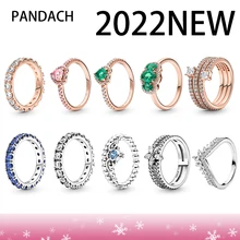 

2022 New Hot Sale 925 Sterling Silver Ring Boutique popular Ladies Original 925 Silver Ring Brand Jewelry Gift
