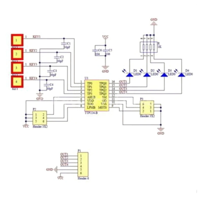 12V 4CH Channel 433Mhz Wireless Remote Control Switch Integrated Circuit With 4 Transmitter DIY Replace Parts Tool Kits
