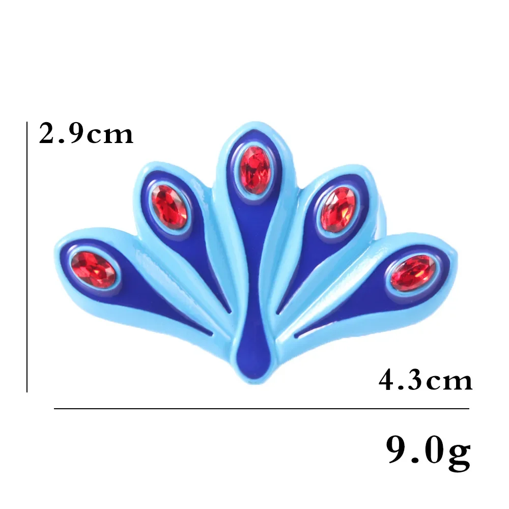 Anime Girl Lady Jewelry Peacock Necklace Pendant Snake Bracelet Tales Cosplay Earrings Badge Woman Man Jewelry Accessories Gift
