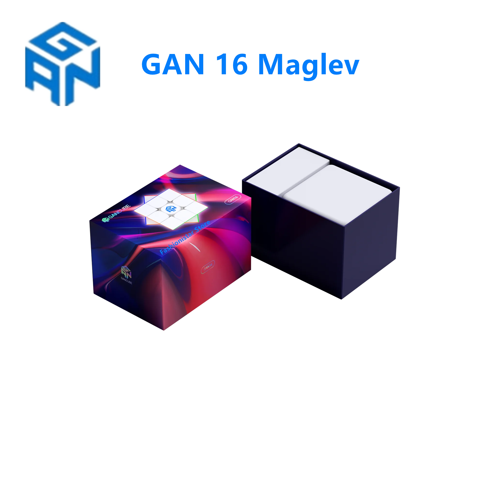 Newest GAN16 Maglev Cube 3x3 Cube 3x3x3 Magnetic Cube Professional Magnetic Magic Speed Cube Magico Puzzle Cube GAN 16 Cube UV