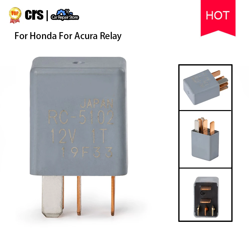 5 Terminal 12v Rc5102 39794s10003 Multi Use Starter Relay / Fog