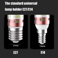 10PCS ข้าวโพดหลอด AC85-265V E27 E14 สกรู 3/6/9/12/15W ง่ายต่อการประกอบและถอดชิ้นส่วนเหมาะสําหรับแสงห้อง 5