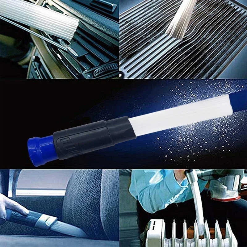 Dust Cleaner Brush Dirt Remover Multifunctional Cleaning Accessories Universal Vac Attachment As Car Seen TV Pet Hair
