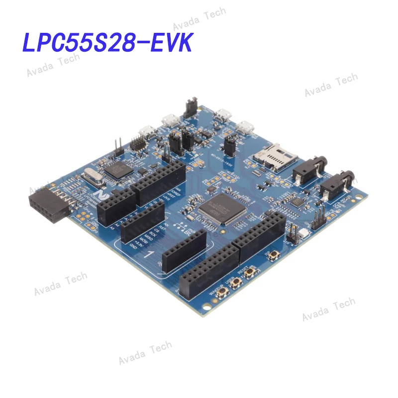 

Avada Tech LPC55S28-EVK LPC55S28 lpcxat™LPC5500 ARM®Cortex®-M33 MCU 32-битная оценочная плата-Встроенная