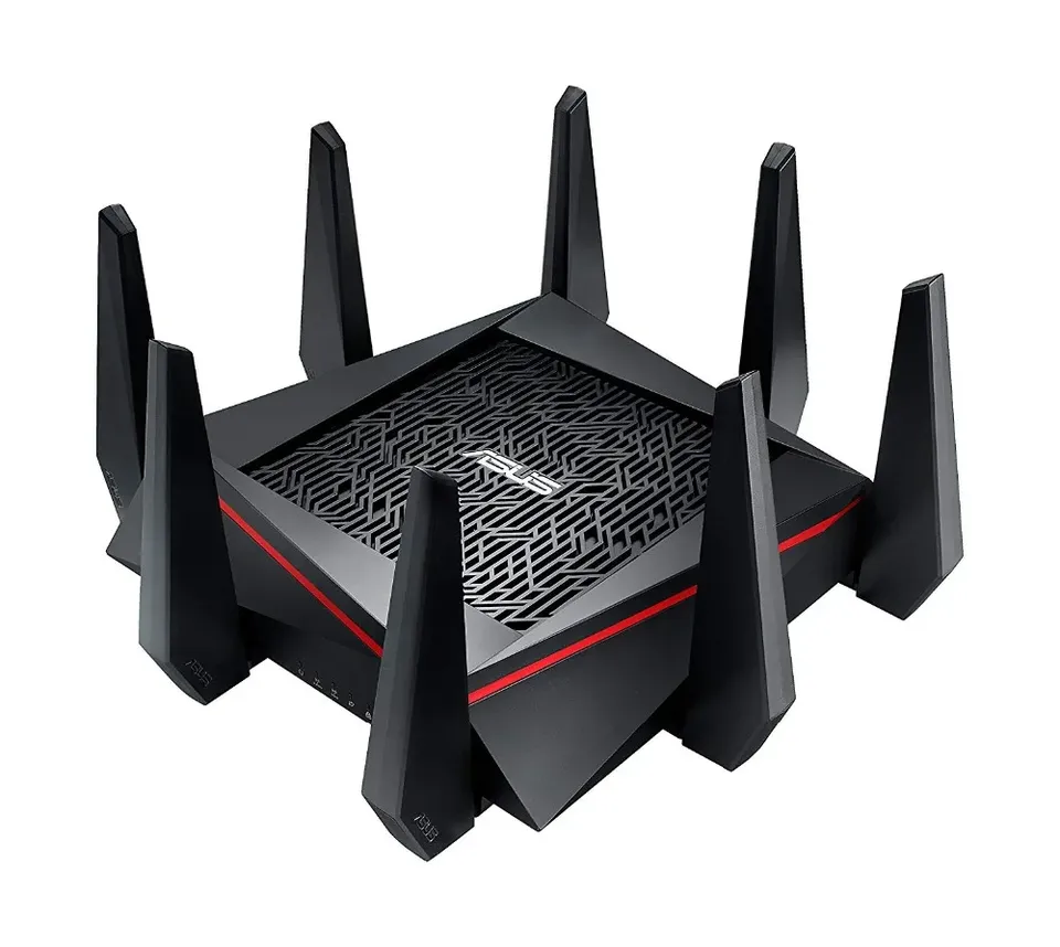 ASUS RT-AC5300 AC5300 WiFi Gaming Router Tri-Band 5330 Mbps, MU-MIMO AiMesh for Mesh Wi-Fi System