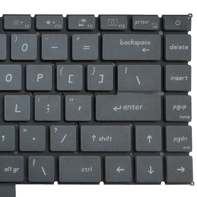 Teclado do Portátil us Espanhol para Msi 15 A10sc219cn A10sc-220cn Branco Retroiluminado V19062 Novo - Imagem 2