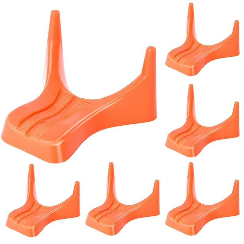 

6 Pcs Sports Ball Rack Football Rack American Rugby Rack, Display Rack, Ball Storage Rack