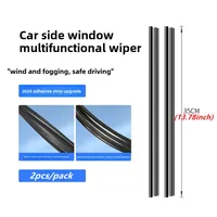 Universal Car Side Window Glass Wiper Auto House Window Cleaning Tool Car Water Mist Removal Wipers Blade Cleaning Accessories 2