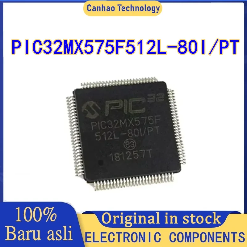 

PIC32MX575F512L-80I/PT PIC32MX575F512L-80I PIC32MX575F512L-80 PIC32MX575F512L PIC32MX575F512 PIC IC MCU Chip TQFP-100 in Stock