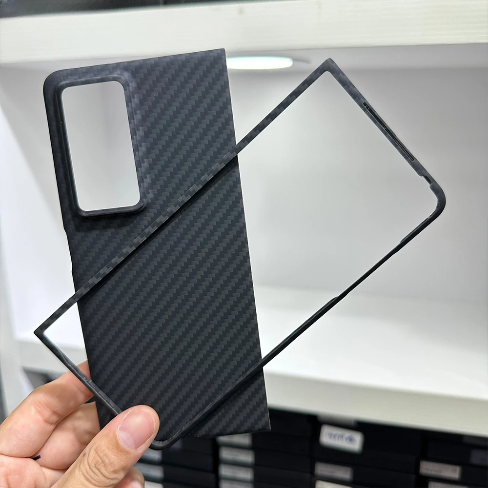 

Hot Carbon Fiber Phone Case for Magic V2 Aramid Fiber Phone Cover Ultra-thin Anti-fall Business Magic V2 5G Shell