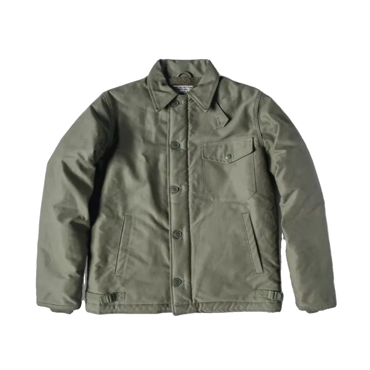 寒い天候のヴィンテージミリタリーウェア、頑丈なブロンズソンusn A-2