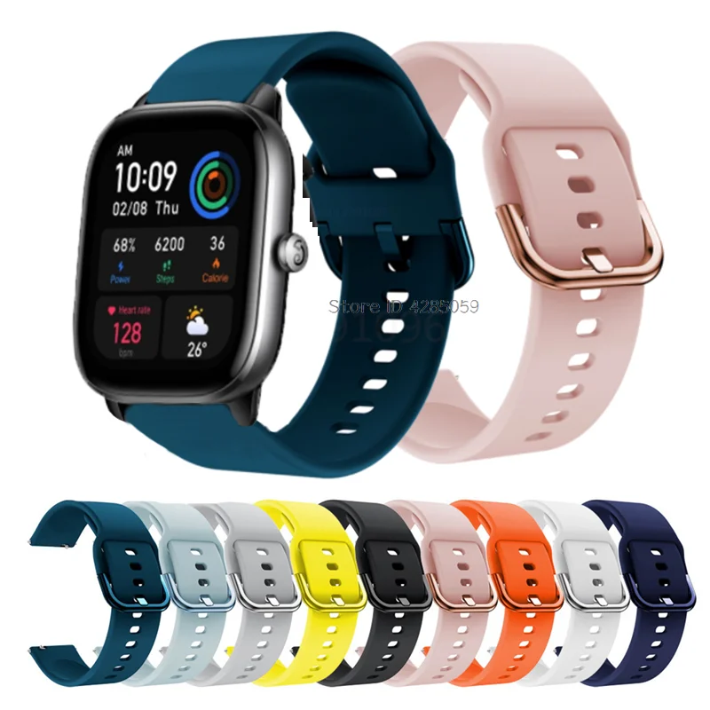 Silicone Wrist Strap for Smart Watches - Versatile and Comfortable Design