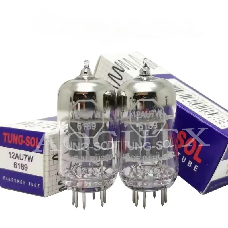 TUNG-SOL 12AU7W 6189 Vacuum Tube Replace ECC82 12AU7 B749 ECC802 E82CC CV4003 HIFI Audio Valve Electron Tube Amplifier Aogutx 3