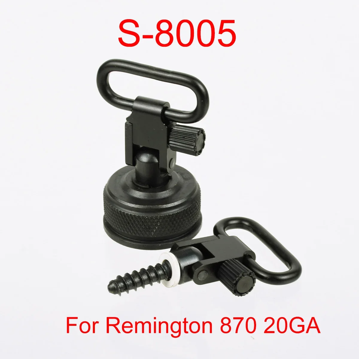 Tactical Metal Quick Detachable Sling Swivels Adapter Set For Rifle Shotgun Mossberg 500 Remington 870 1100 Express 20GA 12GA sling swivel adapter