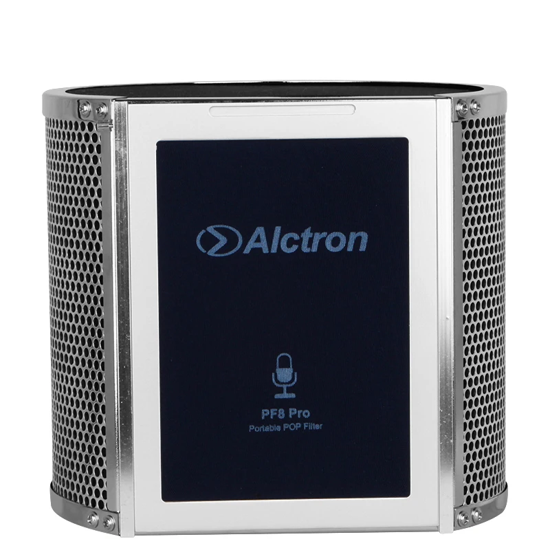 Alctron Pf8 Pro Espuma Reflexão Filtro Portátil Estúdio Acústico Mic Tela com Sistema de Redução Ruído e Windsheld - Image 2