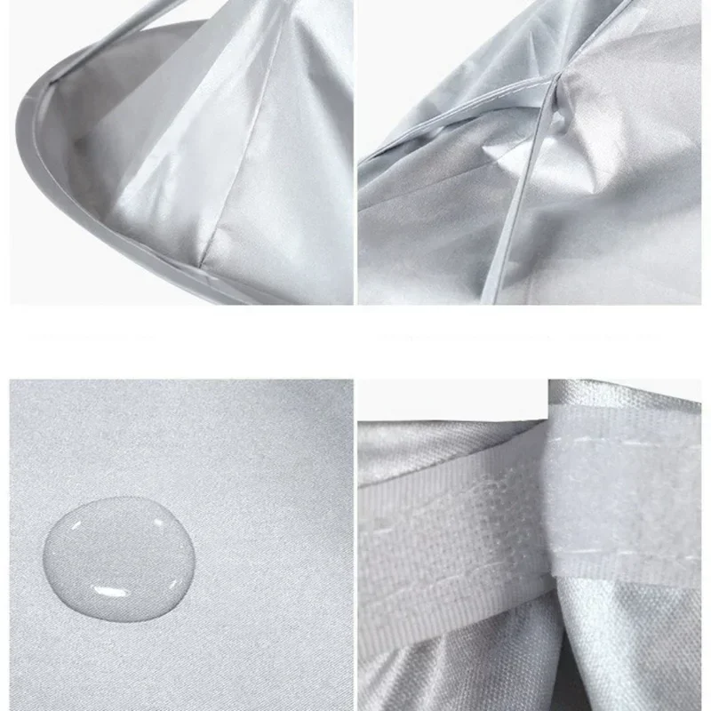 Creative DIY Apron Hair Cutting Cloak Coat Salon Barber Stylist Cape Umbrella Haircut Cloak Hairdressing Home Cleaning Protector 3