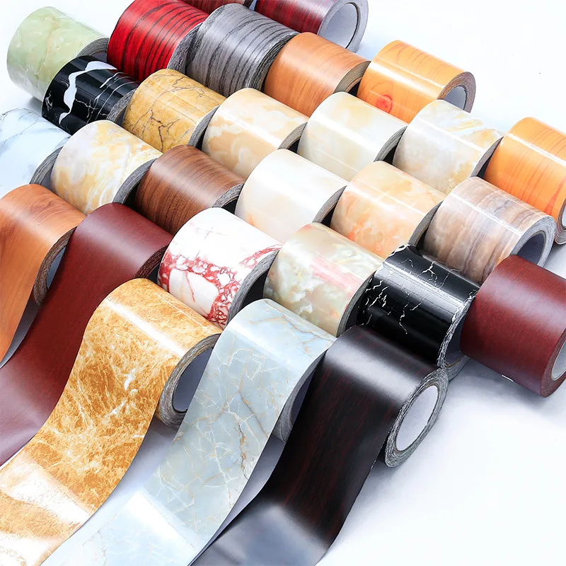 Linea Autoadesiva Kicker Piastrella Linea Guida D'Onda Adesivo Decorativo Linea Di Vita Impermeabile Linea Di Base Bordo Angolo Linea Sticker