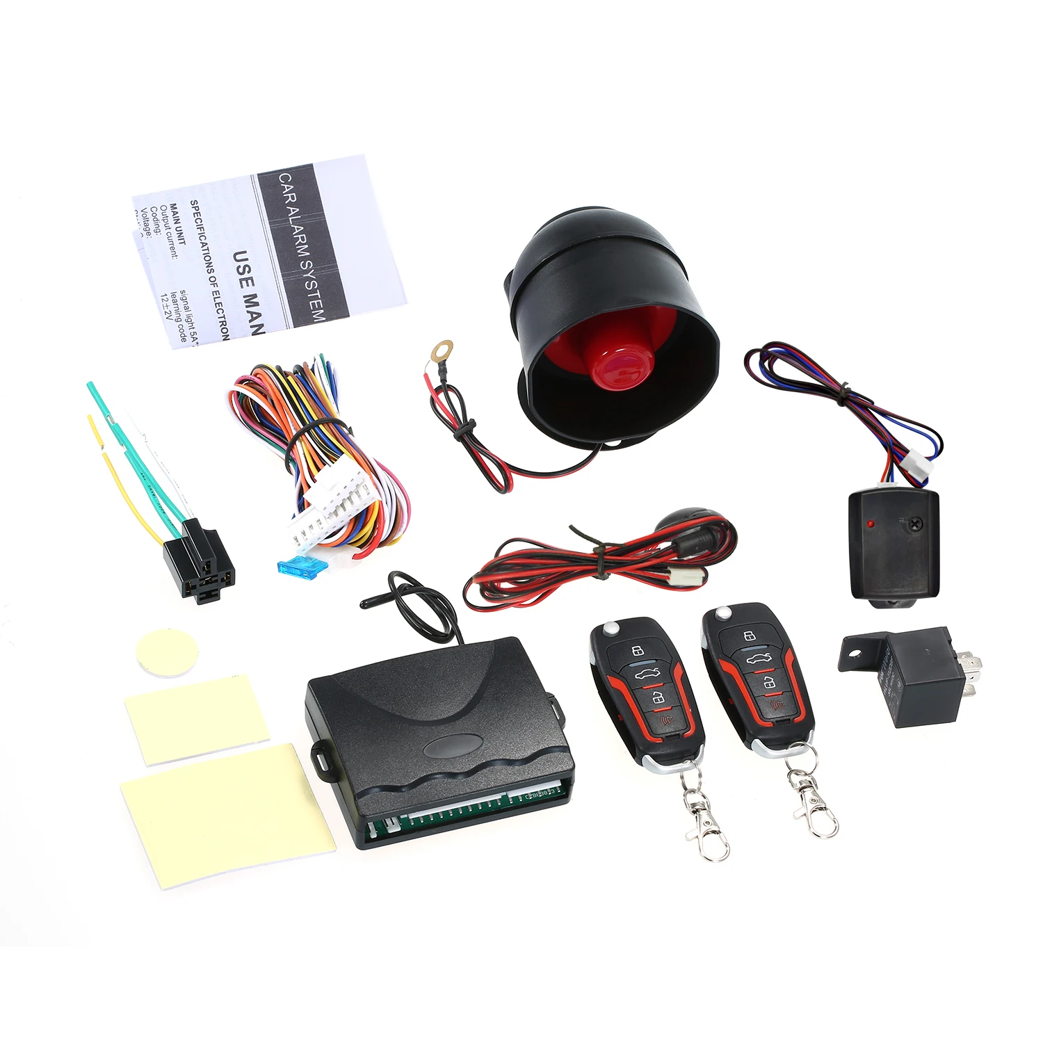 UniversalCarAutoBurglarAlarmProtectionSecuritySystemRemote