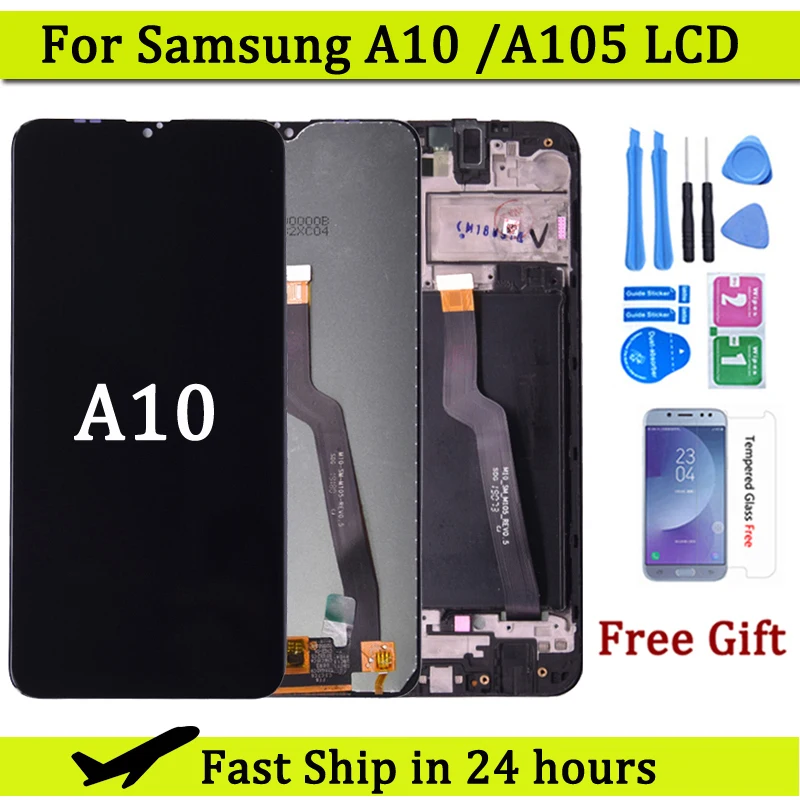 For Samsung A10 A105 lcd display Touch Screen Digitizer Assembly For Samsung A105/DS A105F A105FD A105A lcd lcd display screen