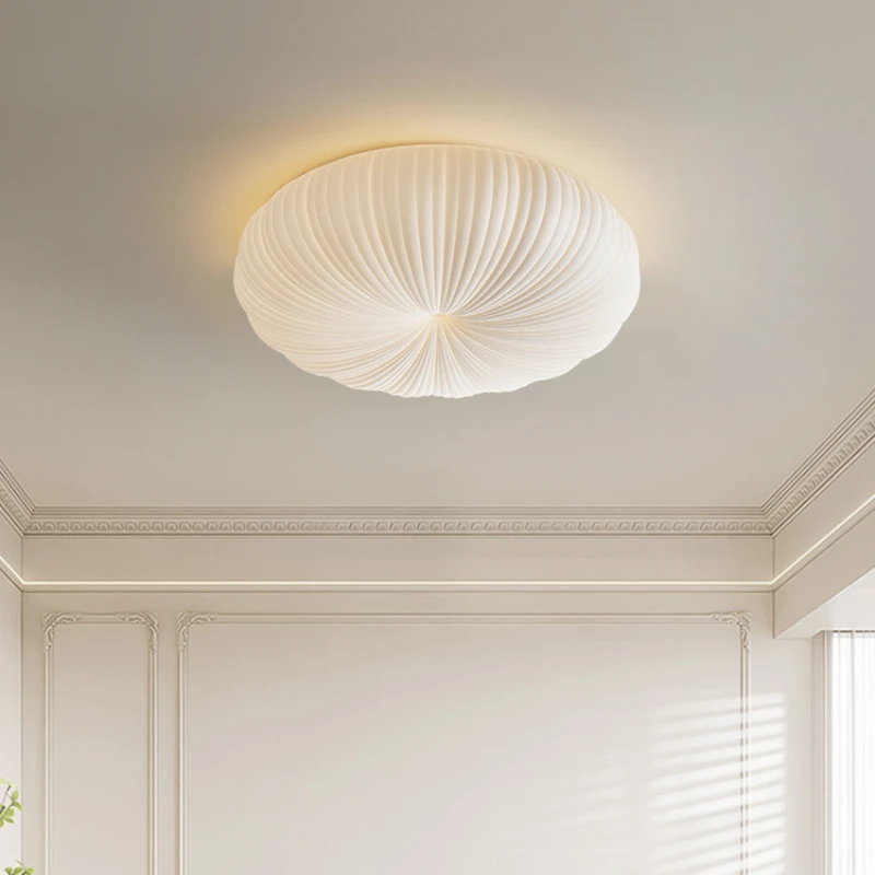 

Cream wind master bedroom ceiling lamp dining room chandelier study pumpkin children's room creative modern simple ceiling