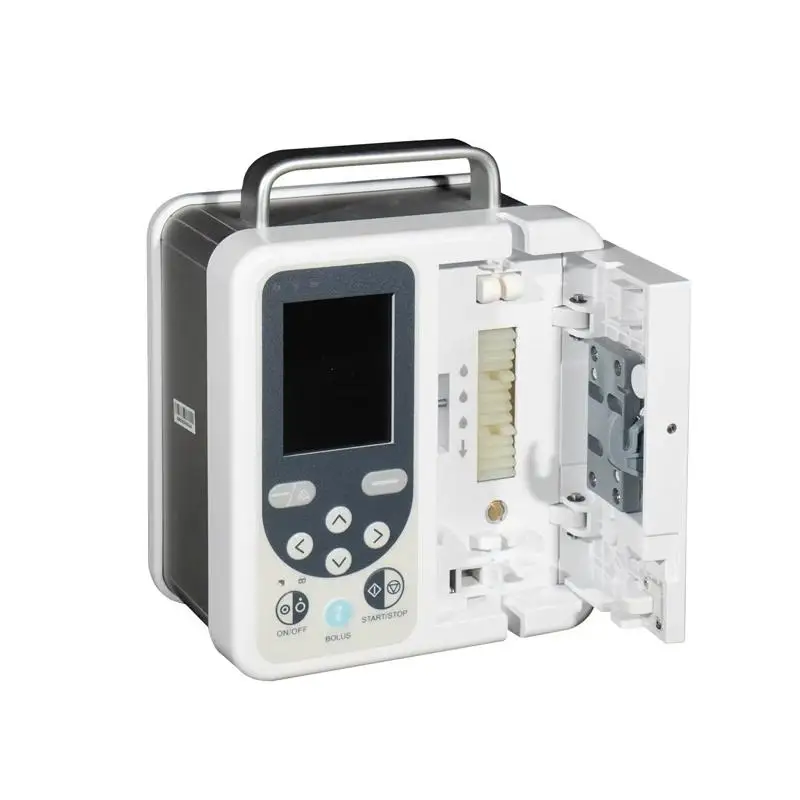 Портативний монітор високої роздільної здатності з металевою ручкою.