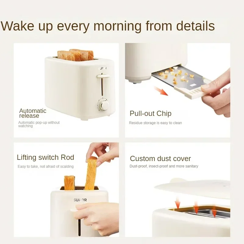 3 In 1 Bread Maker, Toaster, And Sandwich Maker For Home Breakfast Use