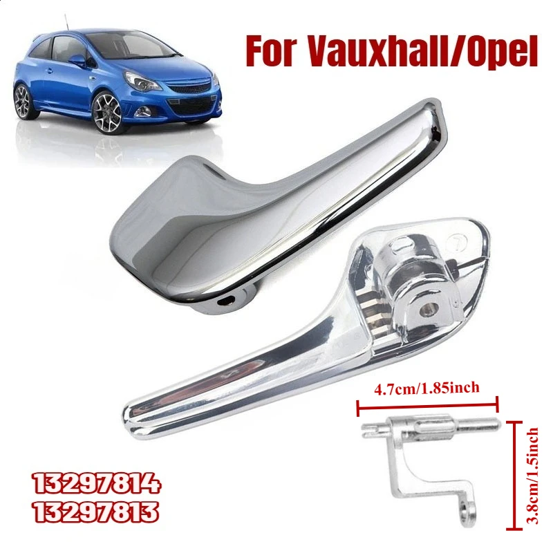 Enhanced Interior Door Handle Set for Left and Right Sides - Premium Quality for Cars