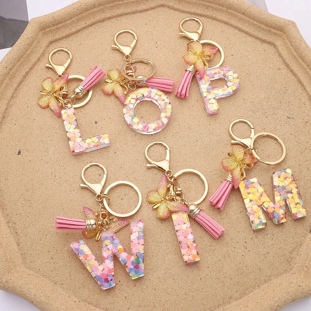 Junyuerly Letter A Key Chains Accessories for Women and Girls, Gold Initial Key  Ring Acetate Leopard Pendant for Car Keys at  Women's Clothing store