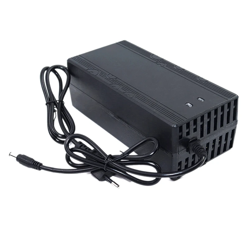 Pro Series 54.6V 5A fast lithium battery charger optimized for 13S 48V electric bike battery packs