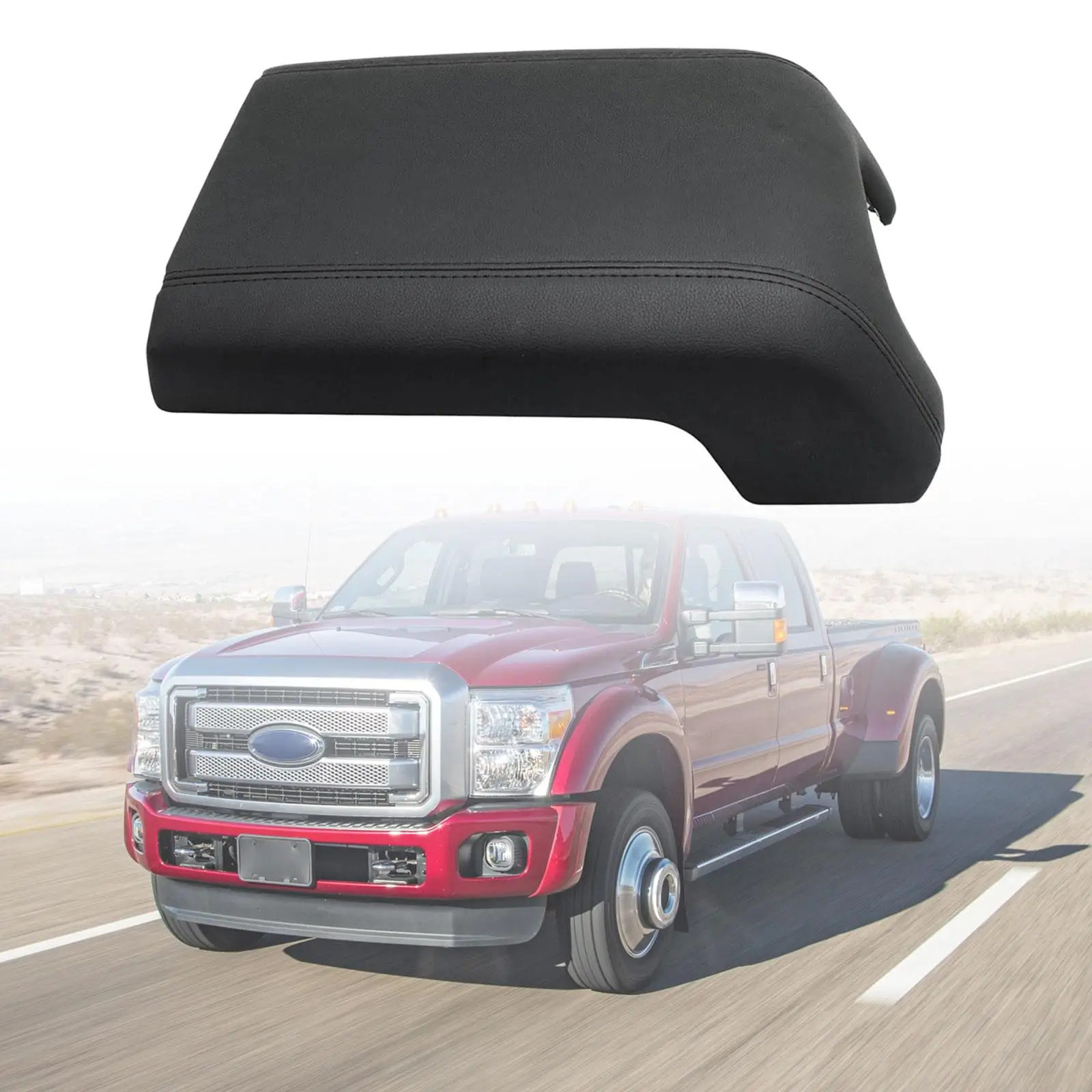 

BC3Z2806024AA Center Console Lid Interior Professional Replace Easy to Install for Ford F-250 2011-2016 F-350 F-550 F-450