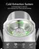 SiFENE Compact Juice Maker, Centrifugal Juice Extractor for Fruit & Vegetable Juice, 3-Speeds, User-Friendly & Easy-Clean, White 4